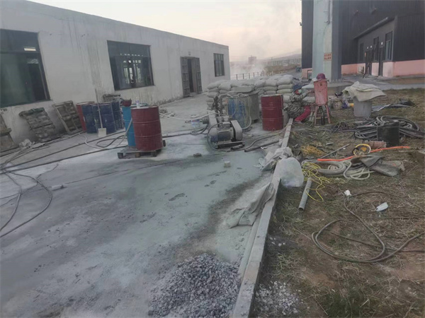 东兴厂房地基下沉注浆加固水泥水玻璃双液浆